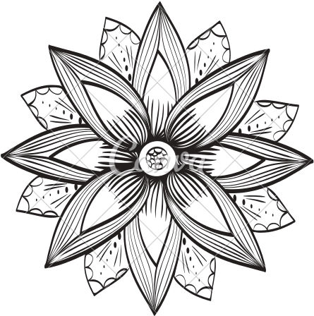 Free Clip Art Of - Decoration For Drawing Book Front Cover (550x550)