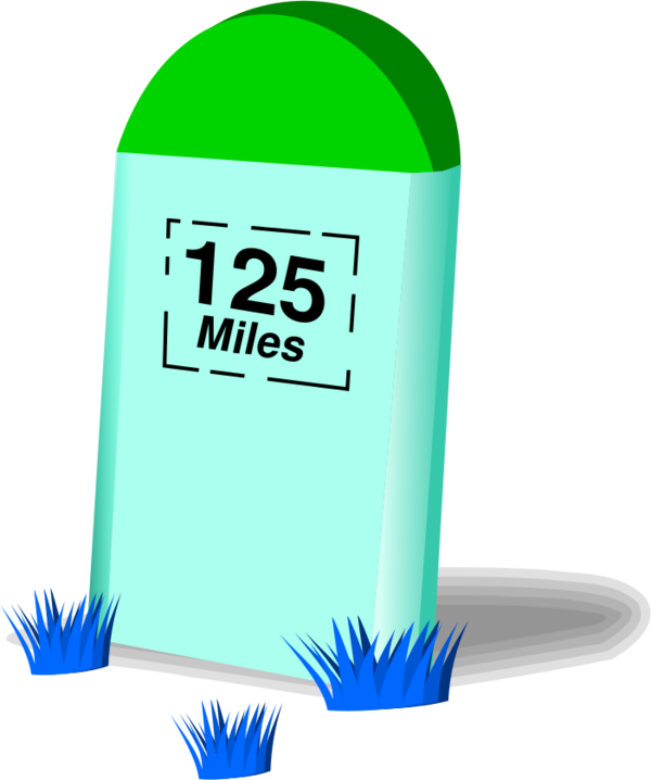 Image Black And White Group Vector Clip Art - Milestone Clipart (600x718)