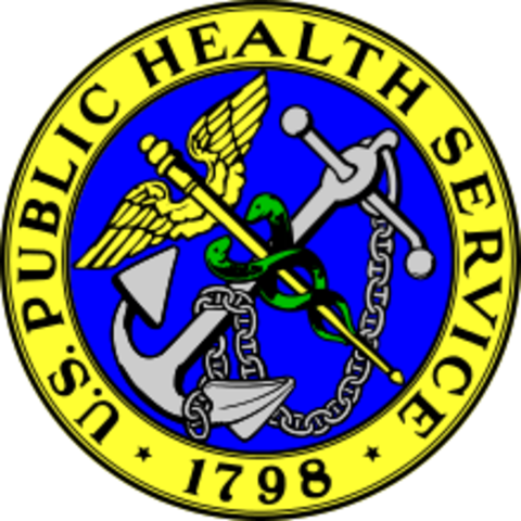 Clipart Black And White Milestones Of Public Health - Public Health Service Logo (480x480)
