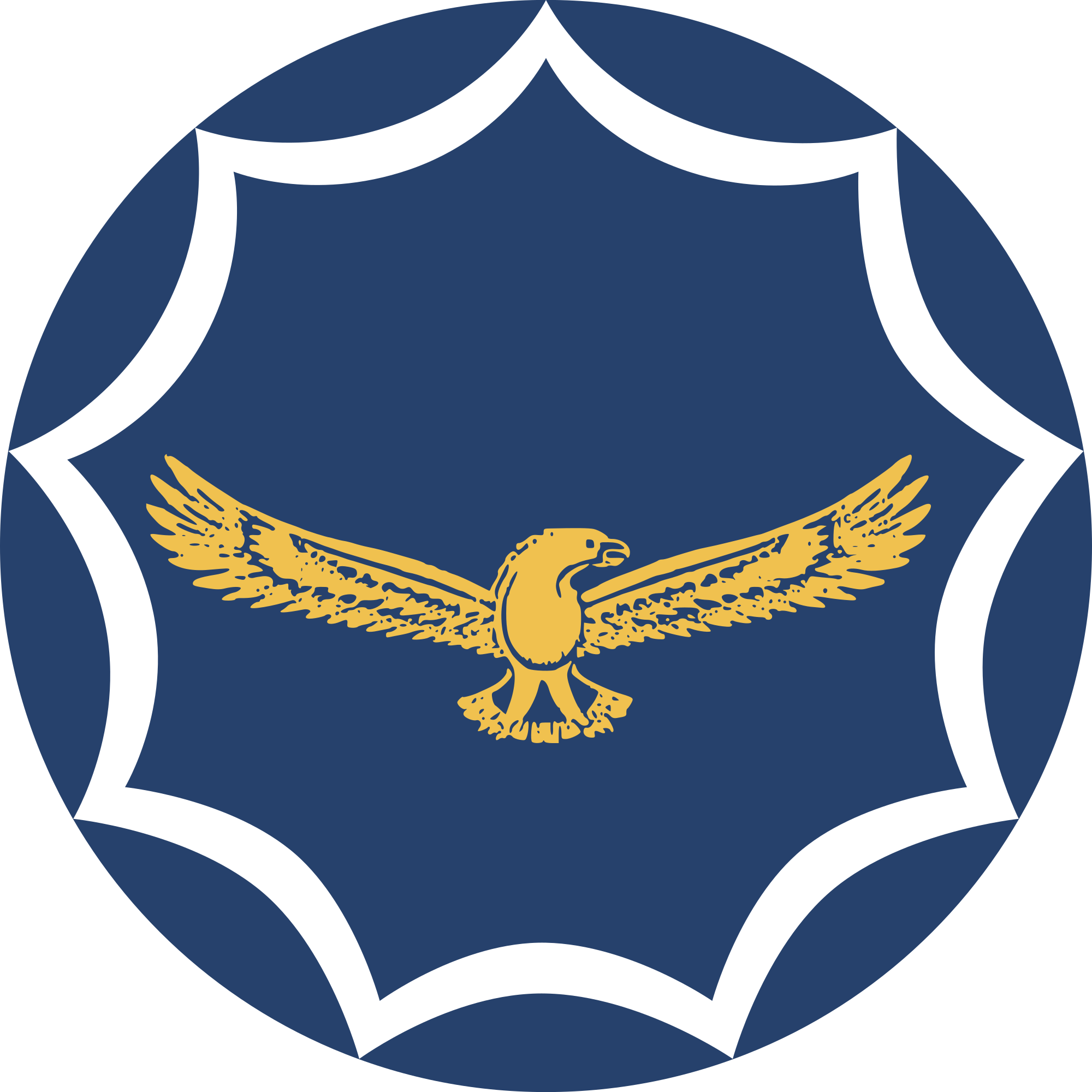 Clip Library Library Africa Svg Blue - South African Air Force Symbol (2000x2000)