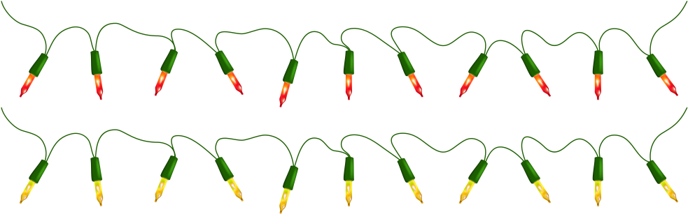 Christmas Lights Clipart Png Christmas Lights Clipart - Transparent Christmas String Lights (1024x357)