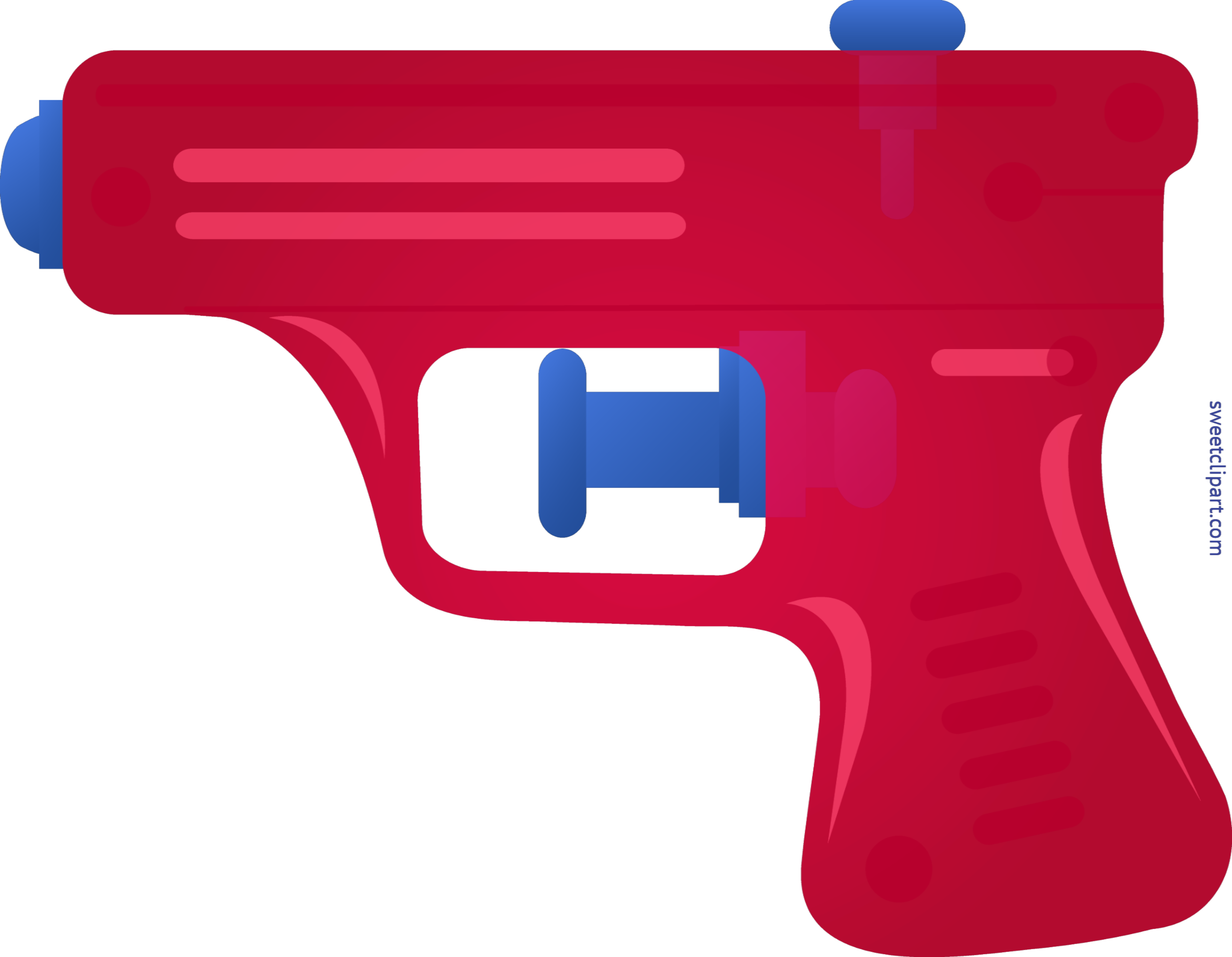 Royalty Free Library Squirt Red Clip Art Sweet - Water Gun Clipart (6232x4841)