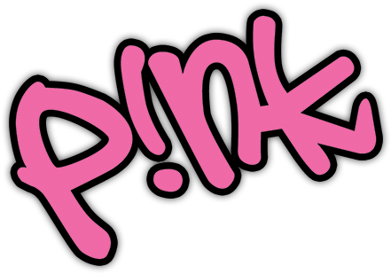 Pink Logo Design Inspiration, Band Logos, Heavy Metal, - Pink Band Logo (800x310)