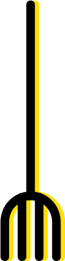 Rake Pitchfork Png File - Scalable Vector Graphics (512x512)