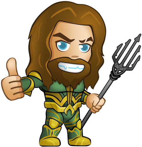 Justice League Sticker Pack Messages Sticker-2 - Justice League (500x500)