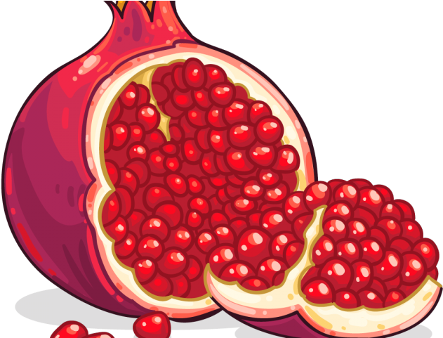 Pomegranate Clipart High Resolution - Clip Art Pomegranate Png (640x480)