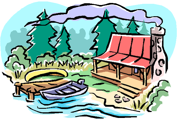 Sayso Survivor - Free Clip Art Cottage (600x406)