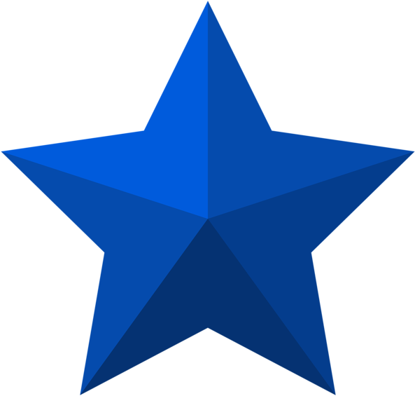 Jpg Black And White Library Blue Star Png Clip Art - Transparent Background Red Stars (600x571)