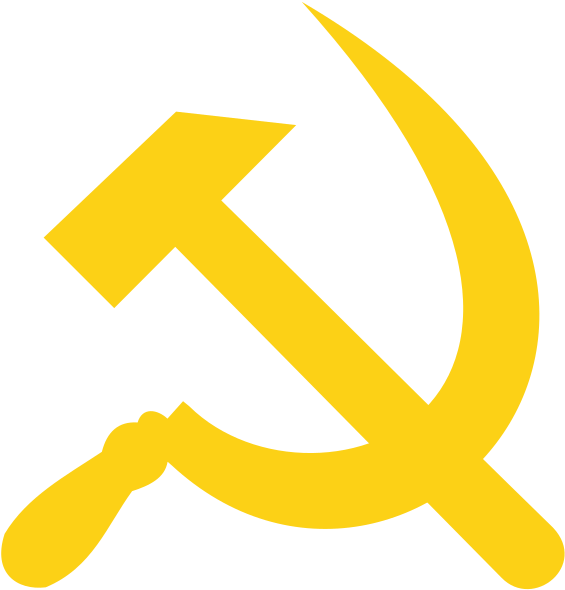 Hammer And Sickle Transparentsvg Wikimedia Commons - Hammer And Sickle Transparent (588x599)