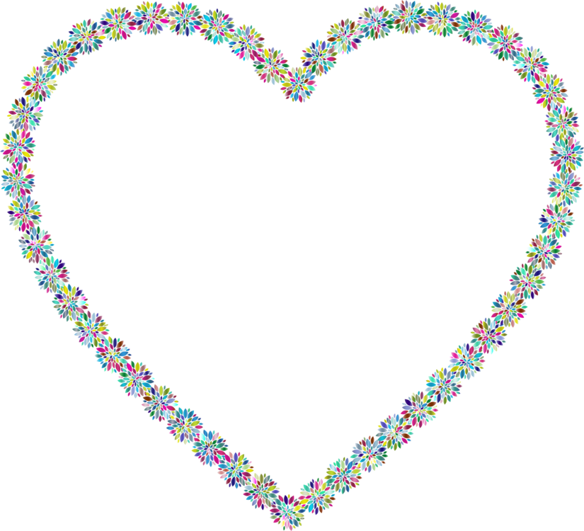 Necklace Pearl Bracelet Jewellery Gemstone - Heart Outline With Flower (825x750)
