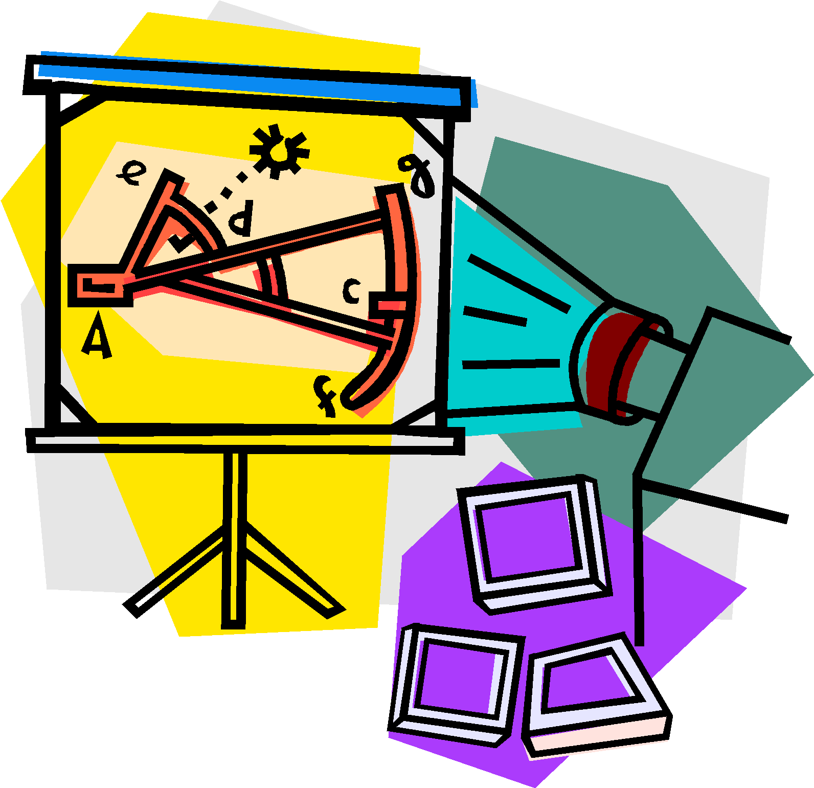 Role Modeling/peer Grouping - Slide Presentation Clipart (1678x1636)