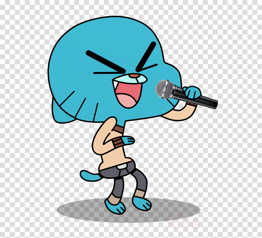 Amazing World Of Gumball Rapping Clipart Gumball Watterson - Amazing World Of Gumball Rapping (900x820)