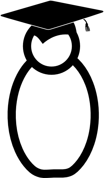 Academic Clip Art - Graduation Hat (348x594)