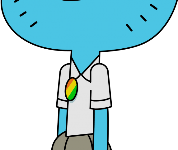 Gumball Clipart Amazing World Gumball - Gumball Personaje Nicol (640x480)
