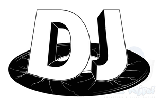 6 Dj Logo Templates Website Wordpress Blog Help Needed - Dj Logo Graphic Design Png (313x200)