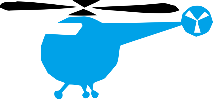 Helicopter Aircraft Abc Heli Airplane Computer Icons - Helicopter (727x340)