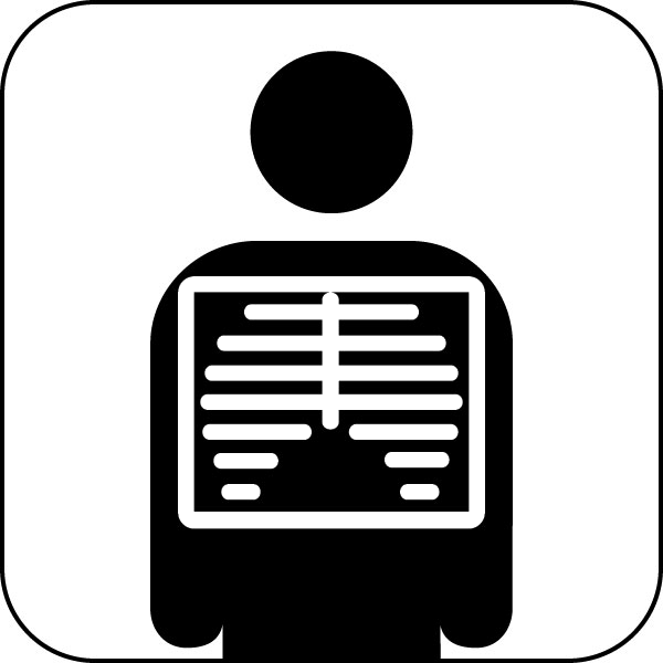 Free Download X Ray Icon Clipart Radiology X-ray Stock - Radiology Symbol (600x600)