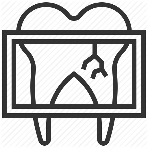 Tooth X Ray Icon Clipart Computer Icons Dentistry - Qualification Symbol (512x512)