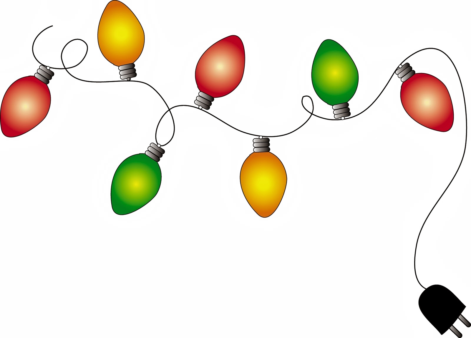 11 Christmas Lights Clip Art Picture Inspirations Christmas - Christmas Tree Lights Clip Art (1600x1148)