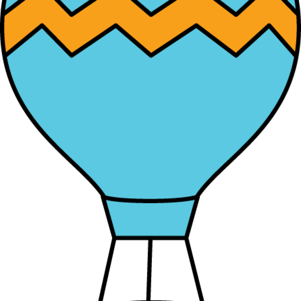 Hot Air Balloon Clip Art Hot Air Balloon Clip Art Hot - Cute Hot Air Balloon Drawing (1024x1024)