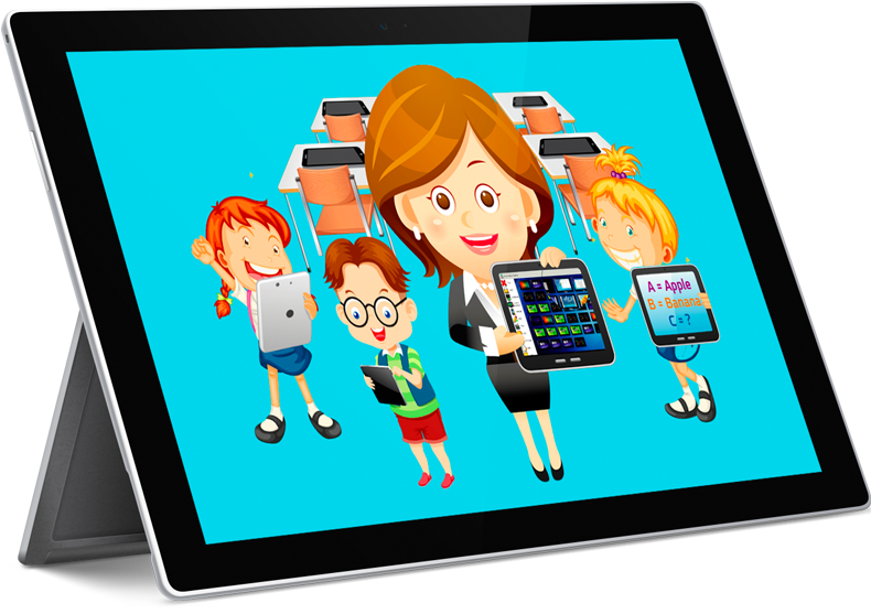 Ipad Clipart Classroom Clip Art - Software (1000x611)
