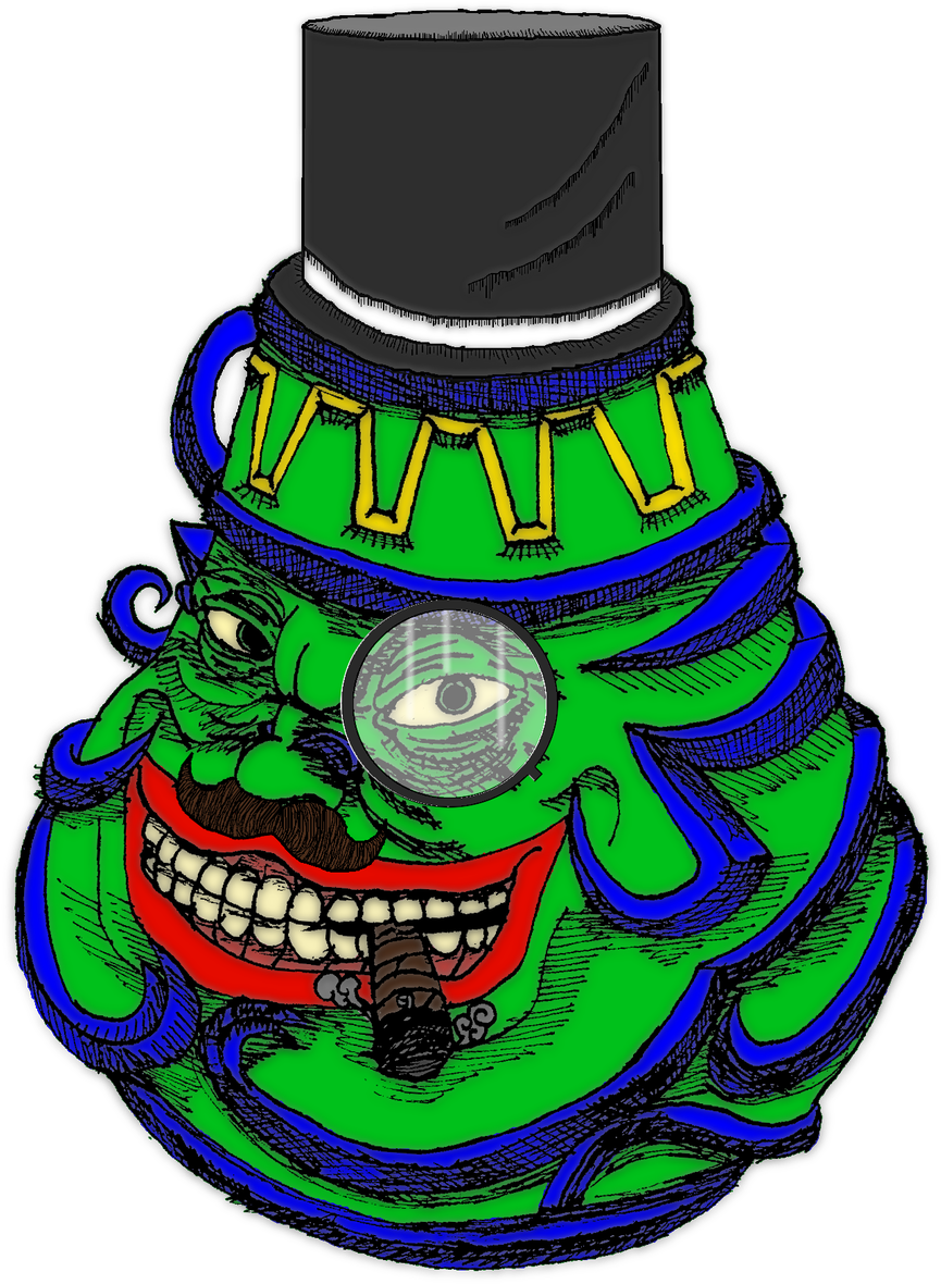 Monopoly Guy/ J - Pot Of Greed Png (900x1258)