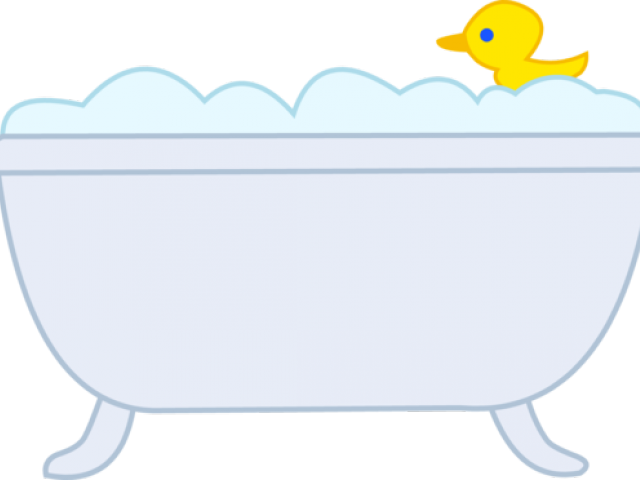 Png Free Bathing Clipart Bubble Bath - Clip Art (640x480)