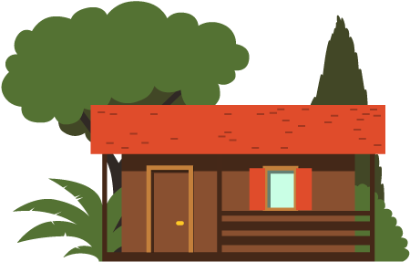 Png Transparent Stock Camping Centro Turistico Belvedere - Bungalow Disegno (500x333)