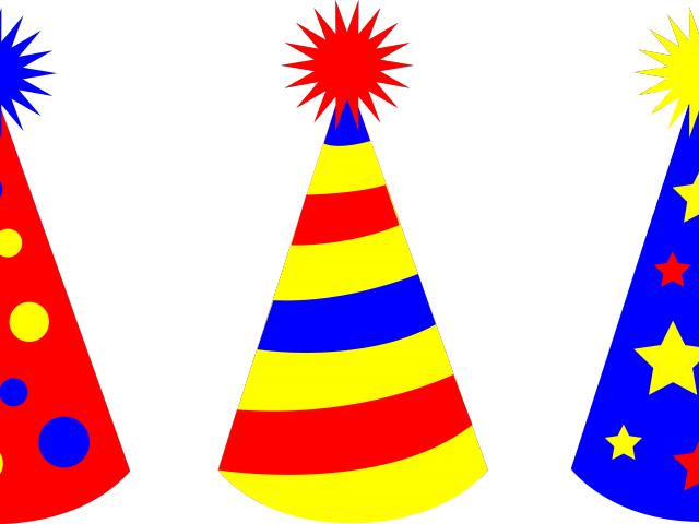 Hut Clipart Birthday - Birthday Hat Vector Png (640x480)