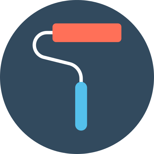 Most Popular Icons - Paint Roller (512x512)