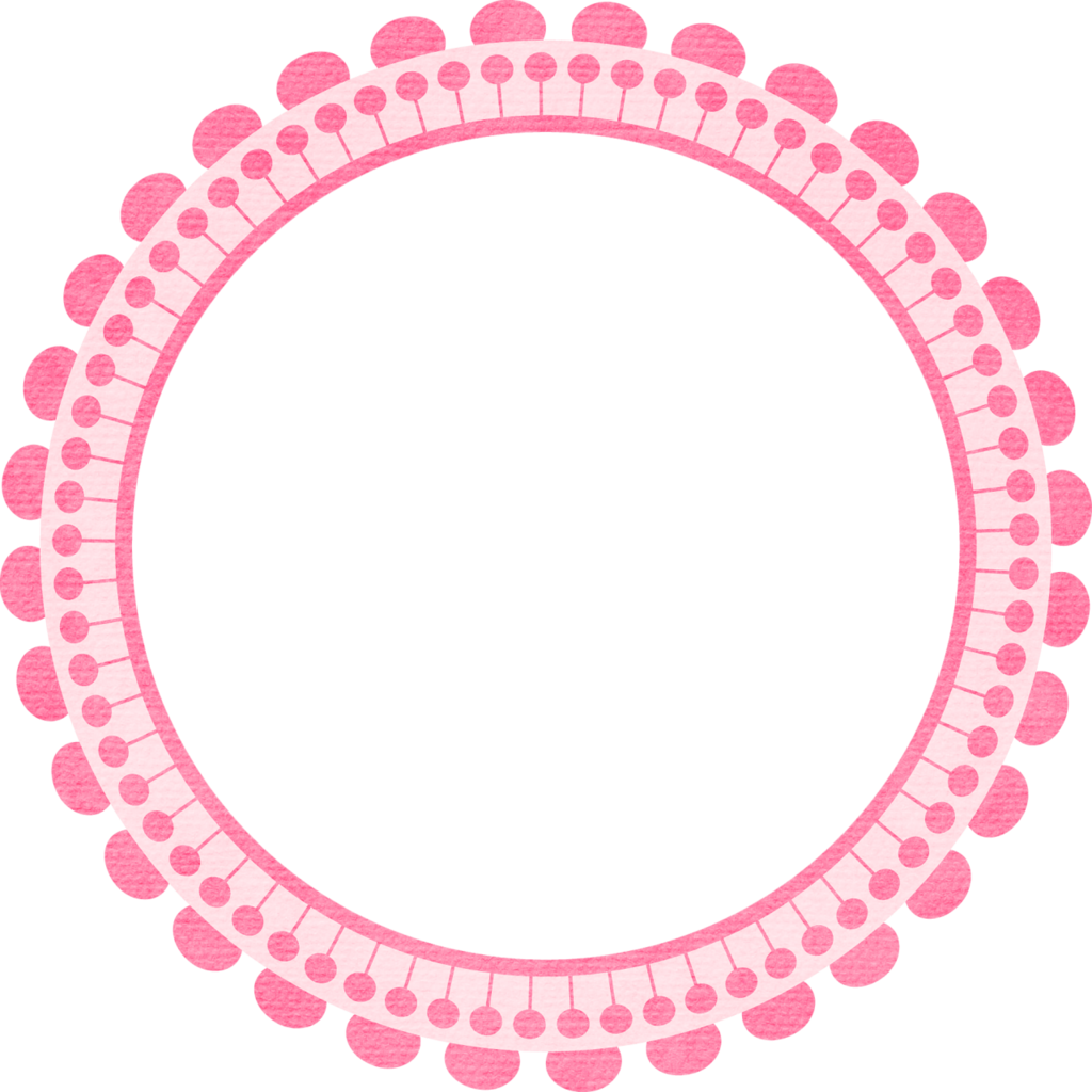 Life Happens Sweetly - Circle Dot Monogram Frame (1024x1024)