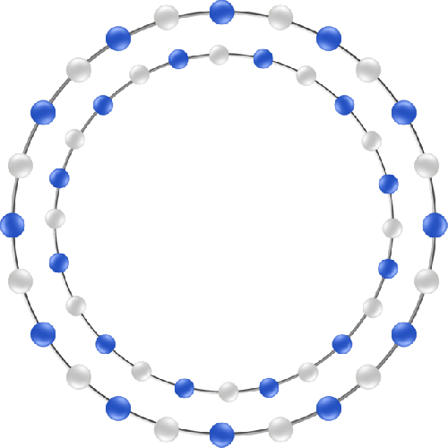 Frames And Borders Frame Clipart, Flower Frame, Psp, - Bromine Atom (500x500)