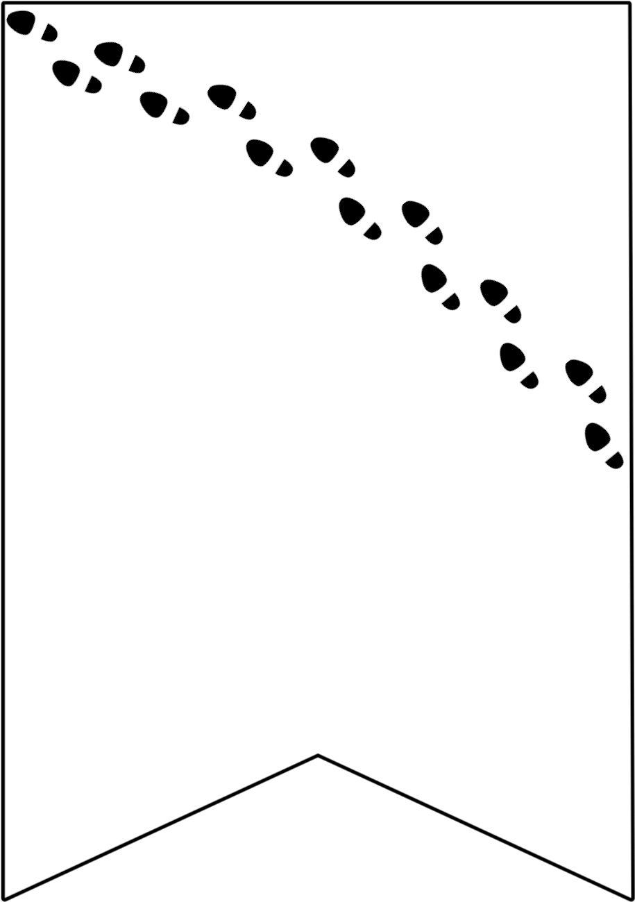 Marauder's Map Footsteps Harry Potter Banner Flag - Harry Potter (1042x1389)