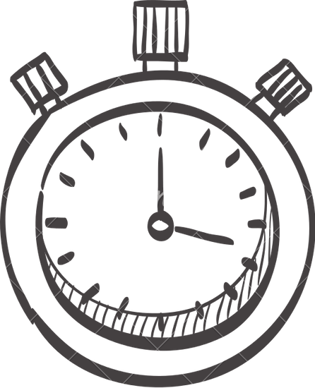 Stopwatch Sketch (446x550)
