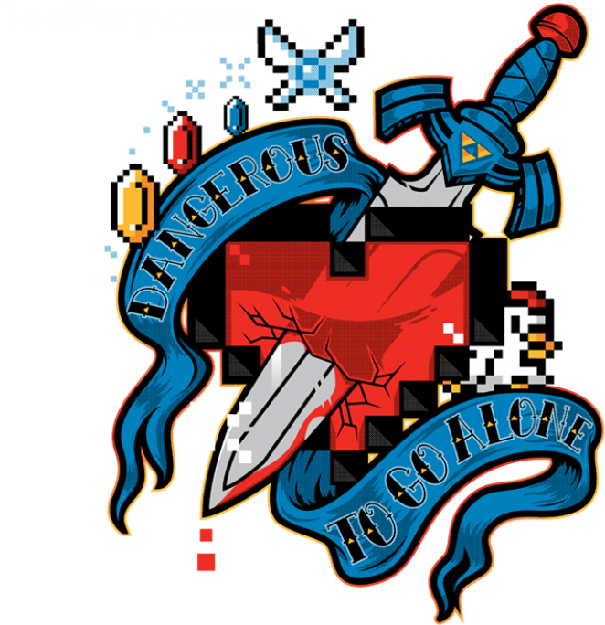 Dangerous Alone Tattoo - Dangerous Alone Tattoo Silver Fitted Womens Xl Teefury (799x706)