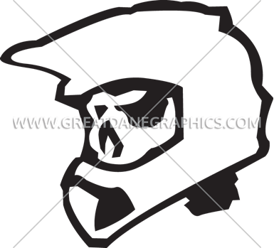 Skeleton Motocross Helmet - Motocross Helmet Drawing (385x349)