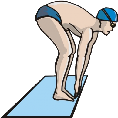 Olympic Games Clipart Olympic Swimmer - Swim Team Clip Art (640x480)