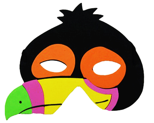 Eva Animal Mask - قناع غراب (500x500)