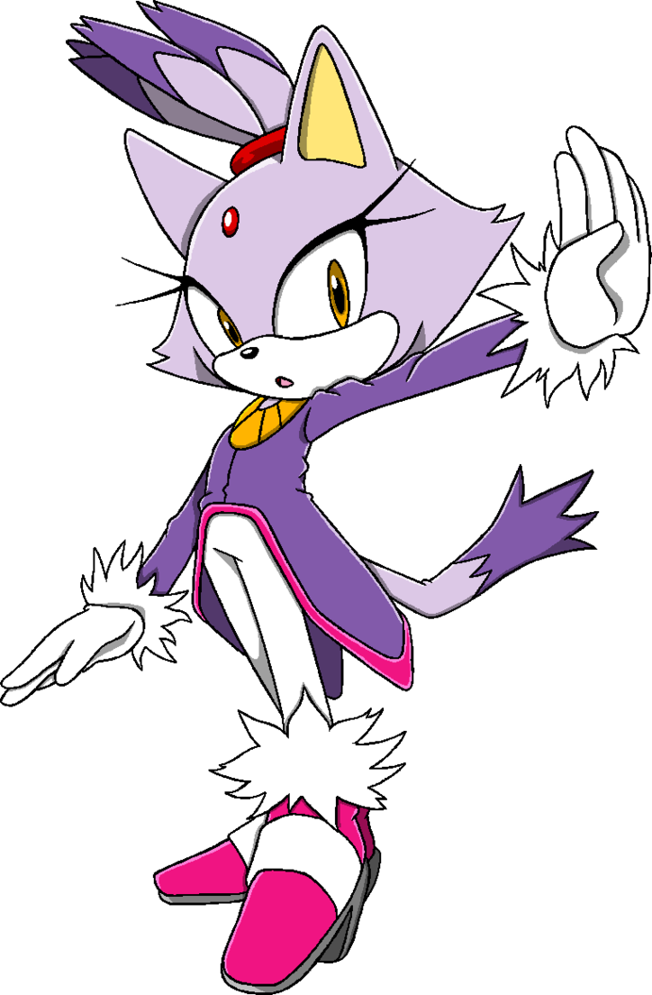 Blaze The Cat Sonic Channel 2017 By Cheril59 - Nellie The Hedgehog (724x1104)