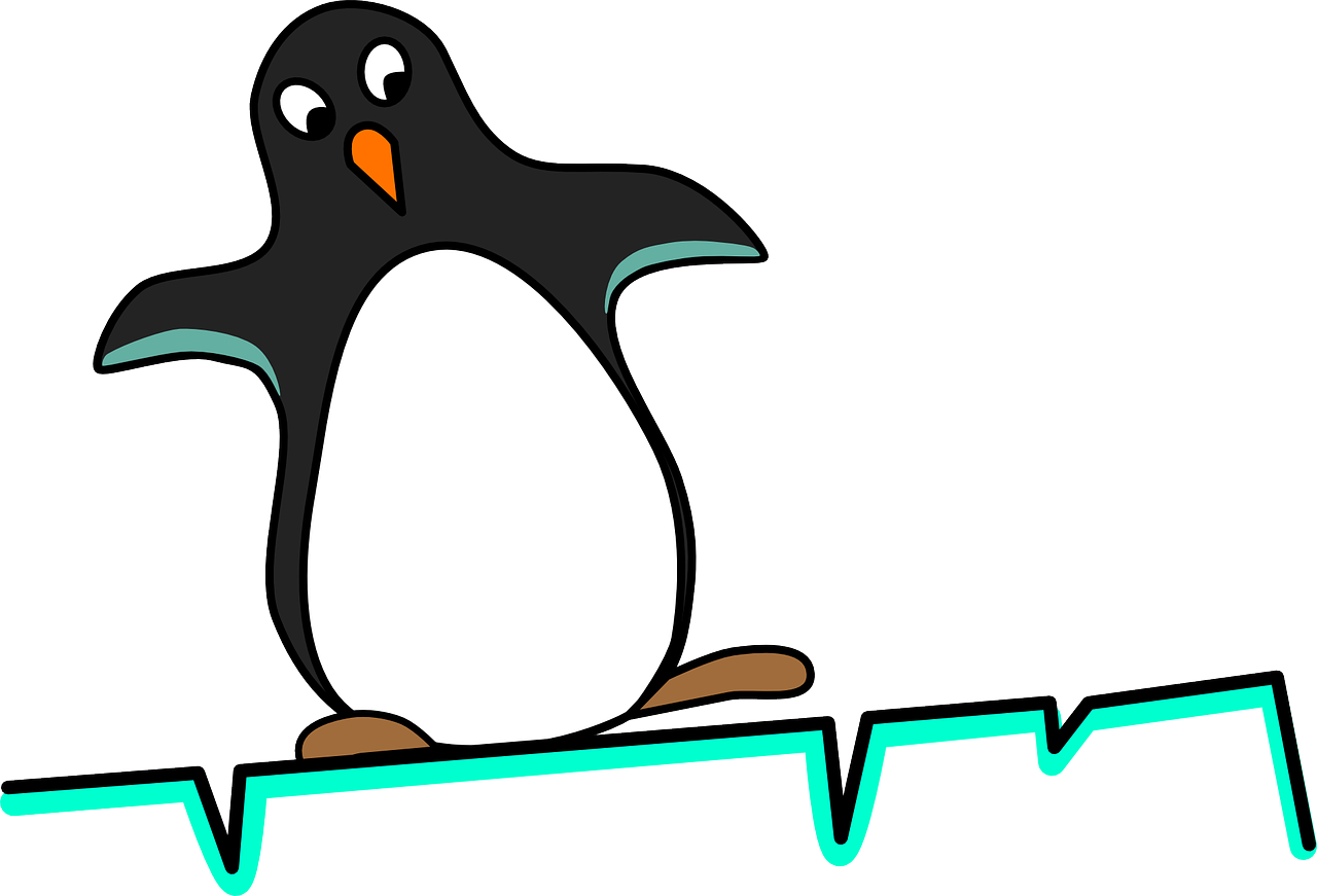 All Photo Png Clipart - Penguin On Iceberg Clipart (1280x871)