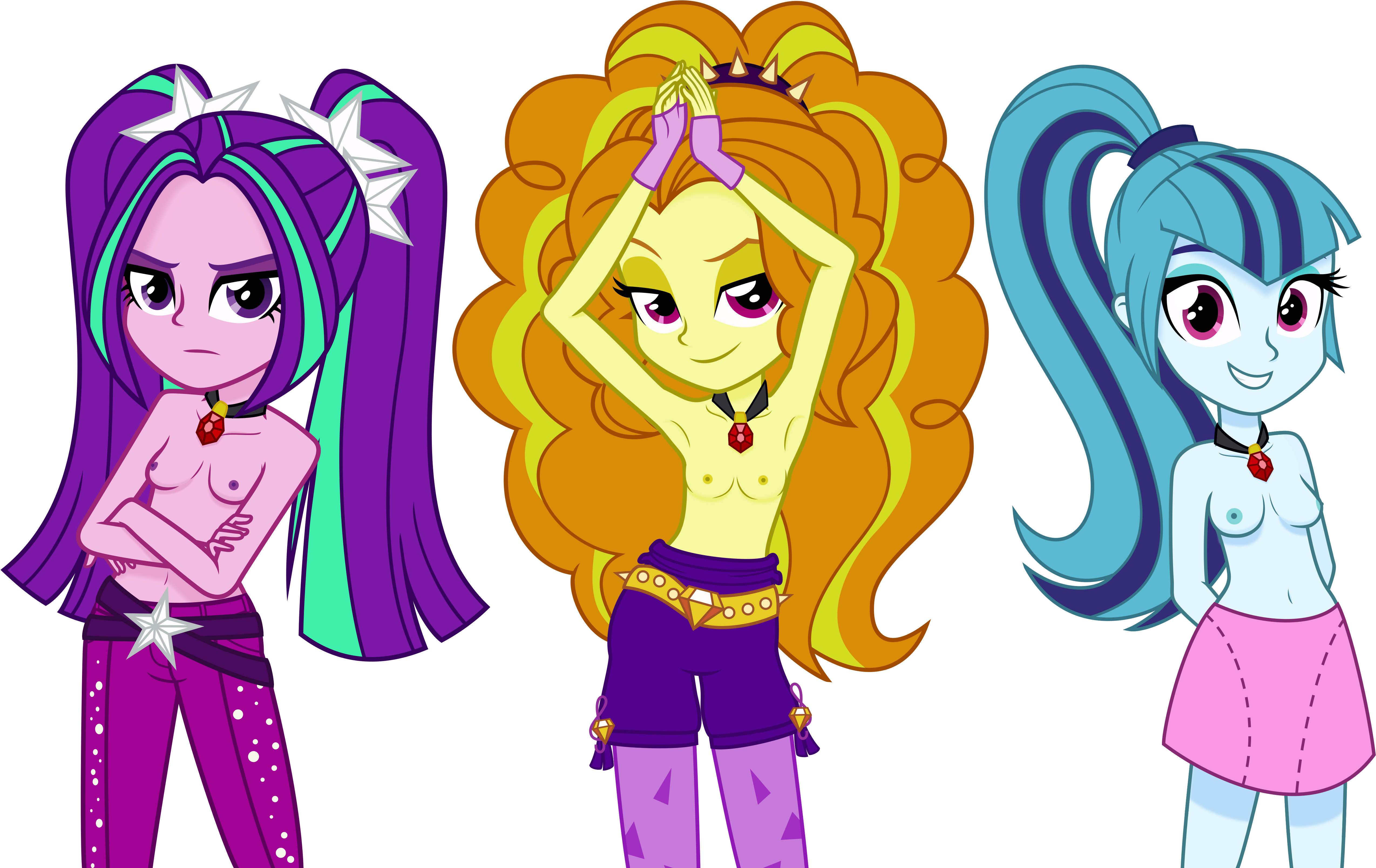 Absurd Res Adagio Dazzle Aria Blaze - Mlp Adagio Dazzle Naked (5183x3284)
