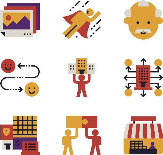 Business World 36 Icons - Business (600x564)