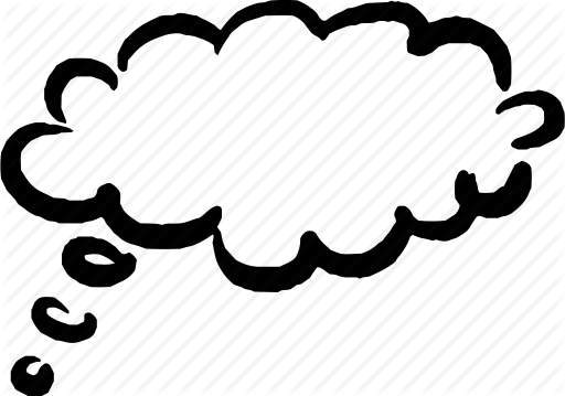 Bubble Clipart Vector Transparent - Thought Bubble Cartoon Png (512x359)