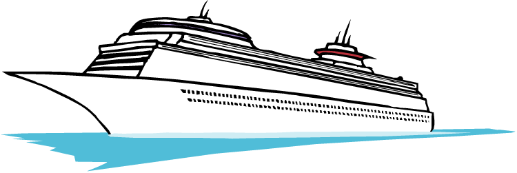 Free Boats And Ships Clipart - Cruiseferry (750x251)