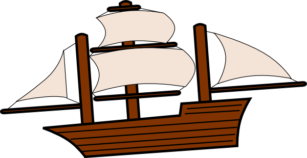 Ship Clip Art At Clker - Greek Ship Clip Art (600x310)
