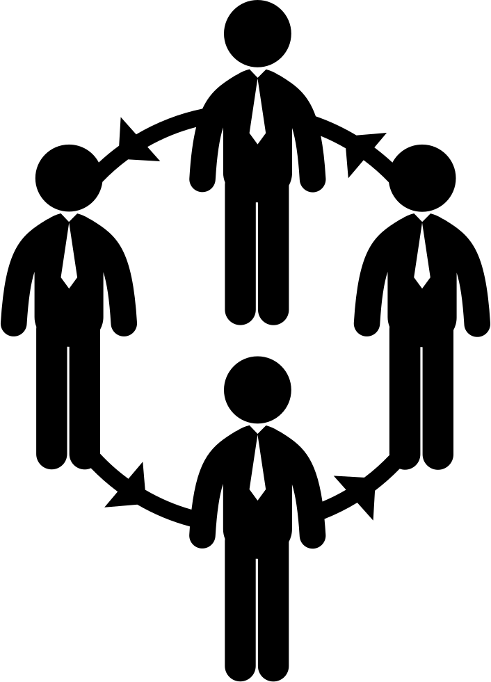 Men Business Cycle Graphic Comments - Illustration (706x981)