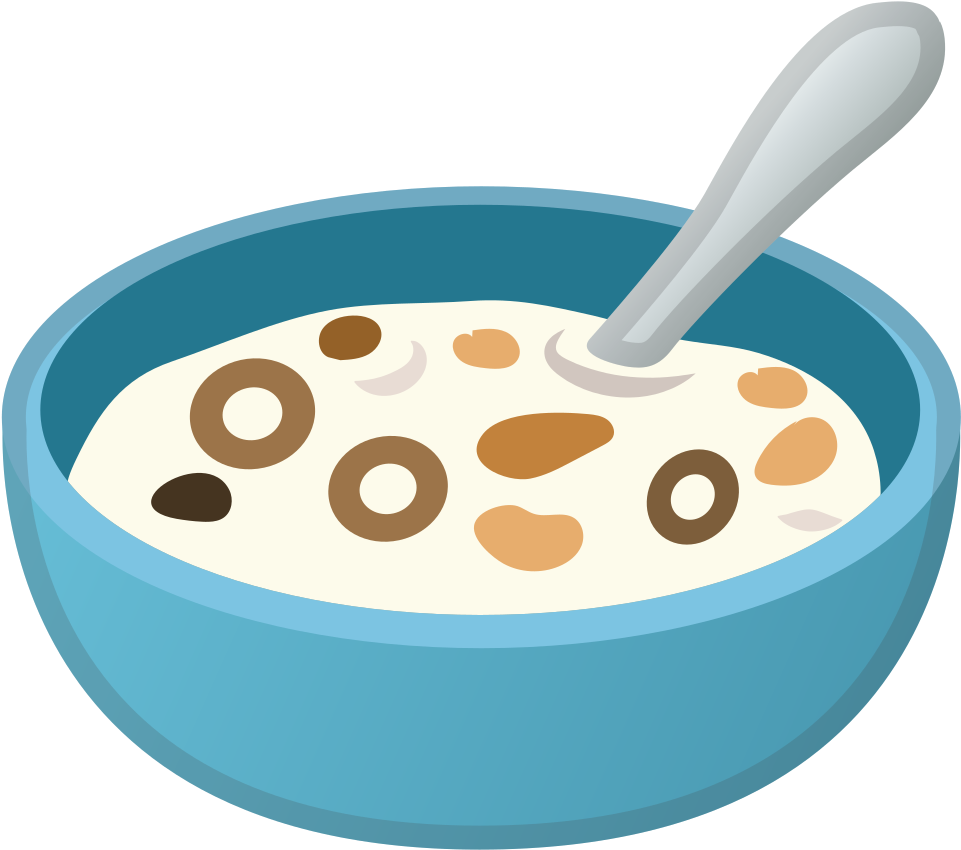 Bowl With Spoon Emoji - Bowl (1024x1024)