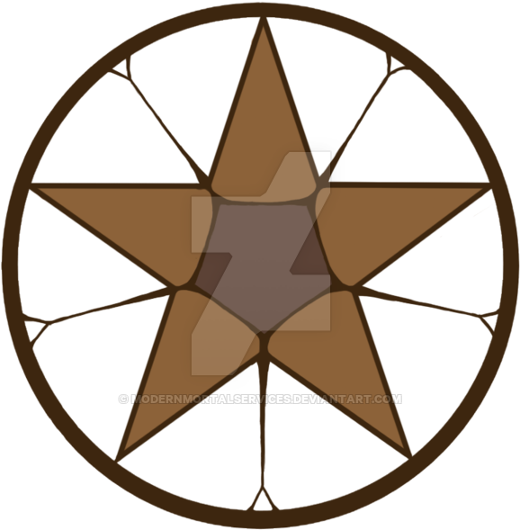 Claude Faustus Contract Seal By Modernmortalservices - Red Pentagram Transparent Background (600x600)