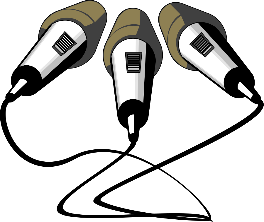 Other Popular Clip Arts - Microphones Clip Art Png (900x758)