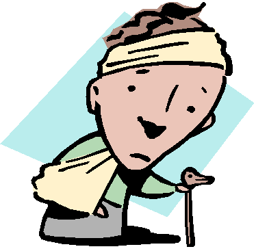 Other Popular Clip Arts - Head Injury Animated (374x364)